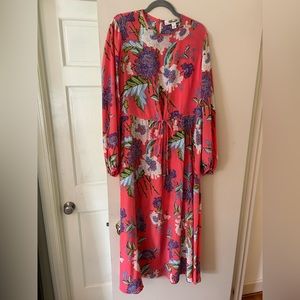 EUC Diane von Furstenberg maxi dress, size 14